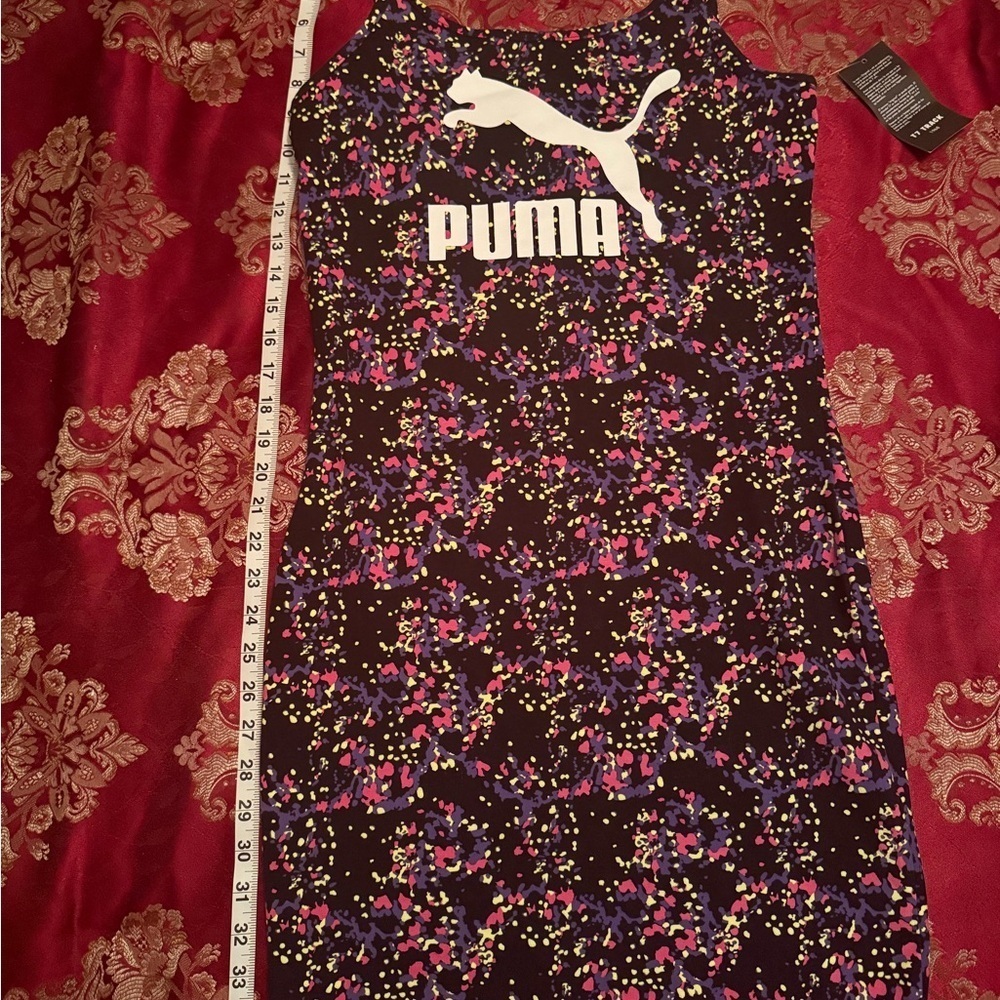 PUMA Womenβs Spaghetti Strap Bodycon Dress β Size S β¨ - Picture 3 of 4